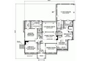 Colonial Style House Plan - 4 Beds 4.5 Baths 3438 Sq/Ft Plan #137-172 
