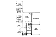 European Style House Plan - 5 Beds 4.5 Baths 4305 Sq/Ft Plan #141-350 