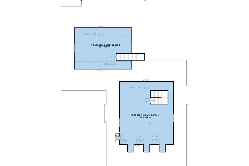 Home Plan - Floor Plan - Upper Floor for Farmhouse House Plan #923-241 - 6 bed, 6.5 bath