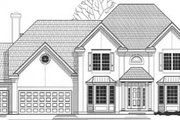 Traditional Style House Plan - 4 Beds 3.5 Baths 2924 Sq/Ft Plan #67-556 
