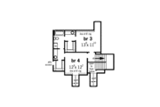 Southern Style House Plan - 4 Beds 3 Baths 2428 Sq/Ft Plan #16-285 