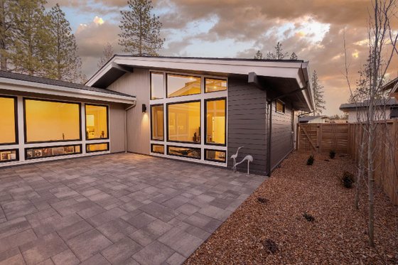 Exterior - Other Elevation 2 for Modern House Plan #895-139 - 3 bed, 2 bath