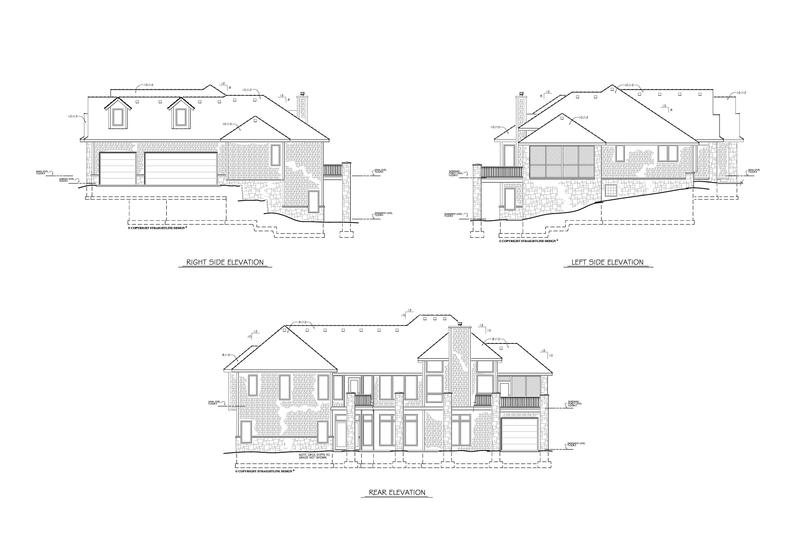 Architectural House Design - Exterior - Other Elevation 1 for Modern House Plan #1122-17 - 1 bed, 1.5 bath