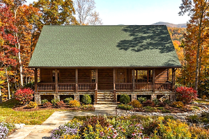 Exterior - Front Elevation for Farmhouse House Plan #30-333 - 3 bed, 2 bath