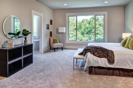 Interior - Master Bedroom for Prairie House Plan #1066-72 - 5 bed, 4.5 bath