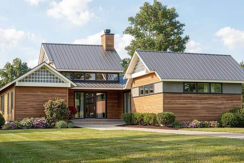 Architectural House Design - Craftsman Photo Plan #137-377