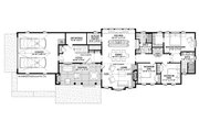 Contemporary Style House Plan - 3 Beds 2 Baths 2491 Sq/Ft Plan #928-326 