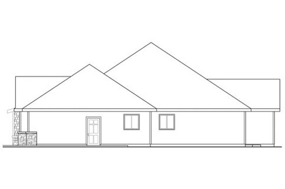 Exterior - Other Elevation 1 for Craftsman House Plan #124-840 - 3 bed, 2.5 bath