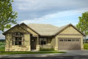 Ranch Style House Plan - 3 Beds 2 Baths 1888 Sq/Ft Plan #124-1001 