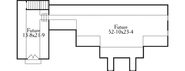 Floor Plan - Other Floor for Cottage House Plan #406-237 - 3 bed, 2.5 bath