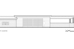 Exterior - Other Elevation 5 for Modern House Plan #517-1 - 1 bed, 1 bath