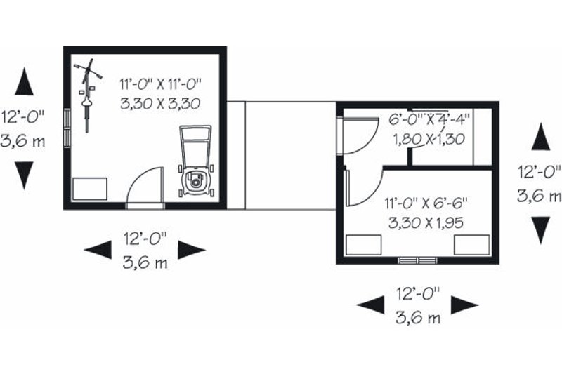 Dream House Plan - Floor Plan - Main Floor for Traditional House Plan #23-762, 0 bath