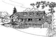 Traditional Style House Plan - 5 Beds 4 Baths 3263 Sq/Ft Plan #60-594 