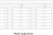 Contemporary Style House Plan - 0 Beds 0 Baths 3000 Sq/Ft Plan #932-1033 