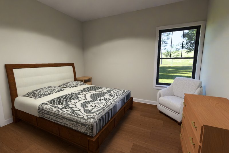 House Blueprint - Interior - Bedroom for Farmhouse House Plan #513-2449 - 4 bed, 3.5 bath