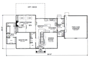 Farmhouse Style House Plan - 3 Beds 2.5 Baths 2592 Sq/Ft Plan #312-585 