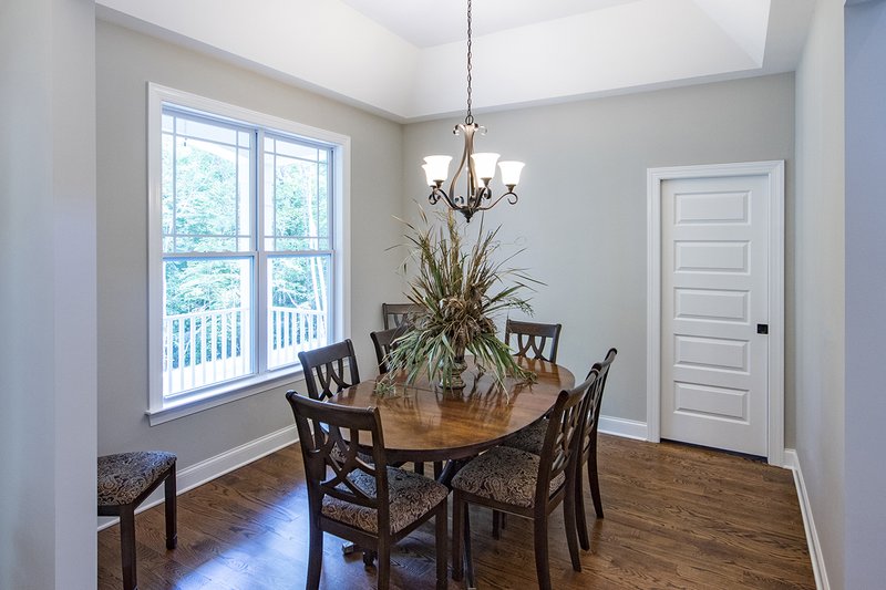 House Design - Interior - Dining Room for Farmhouse House Plan #929-1044 - 3 bed, 2 bath