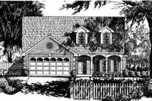 Traditional Exterior - Front Elevation Plan #40-268