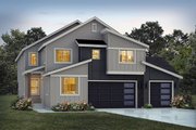Contemporary Style House Plan - 5 Beds 3 Baths 2978 Sq/Ft Plan #569-81 