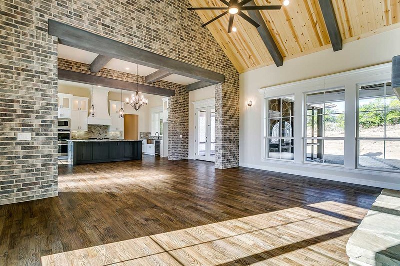Architectural House Design - Interior - Family Room 2 for Southern House Plan #1074-8 - 4 bed, 3.5 bath