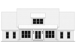 Exterior - Front Elevation 6 for Farmhouse House Plan #430-366 - 4 bed, 3 bath