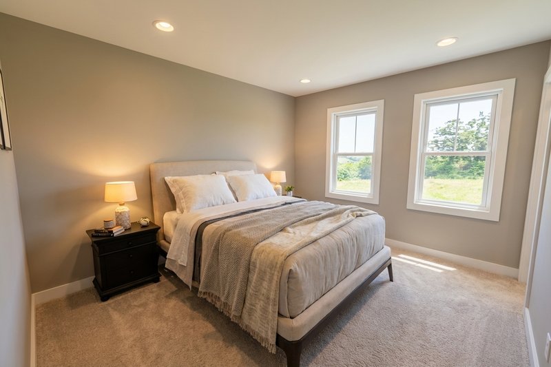 House Plan Design - Interior - Bedroom for Craftsman House Plan #51-1521 - 4 bed, 2.5 bath