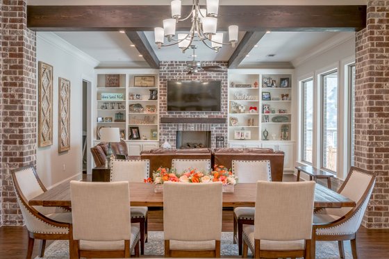 Interior - Dining Room 2 for European House Plan #430-154 - 3 bed, 2 bath