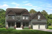 Craftsman Style House Plan - 5 Beds 4.5 Baths 3432 Sq/Ft Plan #1080-31 