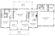 Southern Style House Plan - 4 Beds 4.5 Baths 3540 Sq/Ft Plan #63-125 