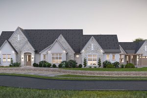 Modern Exterior - Front Elevation Plan #455-331