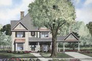 Traditional Style House Plan - 5 Beds 2.5 Baths 3046 Sq/Ft Plan #17-2100 