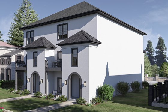 Exterior - Other Elevation 1 for Cottage House Plan #455-348 - 4 bed, 4.5 bath