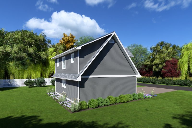 Dream House Plan - Exterior - Other Elevation 1 for Traditional House Plan #126-174 - 1 bed, 1 bath