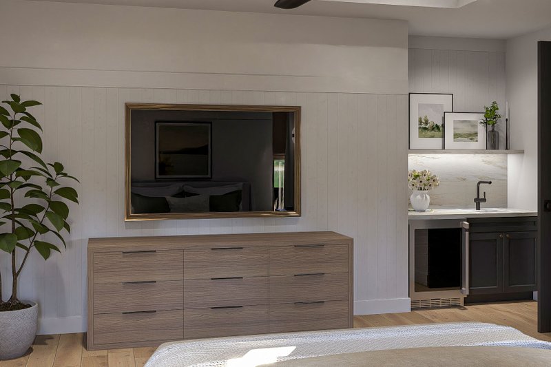 House Design - Interior - Master Bedroom 1 for Barndominium House Plan #455-381 - 2 bed, 2.5 bath