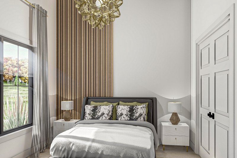 House Design - Interior - Bedroom for Barndominium House Plan #455-261 - 2 bed, 2 bath