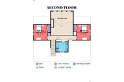 Beach Style House Plan - 4 Beds 4 Baths 3128 Sq/Ft Plan #63-395 