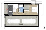 Farmhouse Style House Plan - 2 Beds 2 Baths 1517 Sq/Ft Plan #933-10 