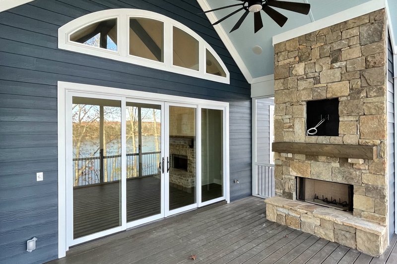 Architectural House Design - Exterior - Outdoor Living for Craftsman House Plan #437-114 - 4 bed, 4 bath