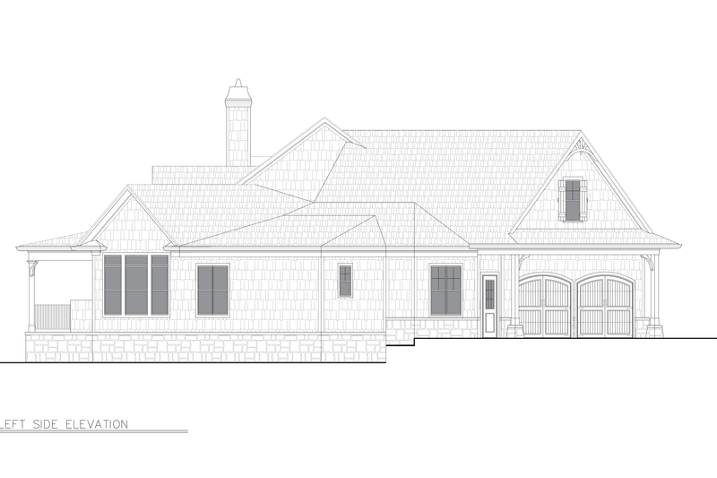 Dream House Plan - Exterior - Other Elevation for Country House Plan #54-715 - 3 bed, 4 bath