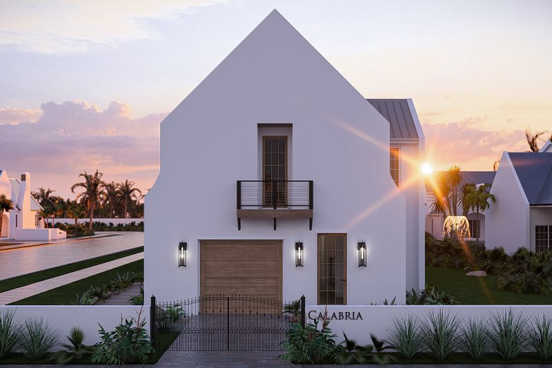 House Blueprint - Exterior - Other Elevation 3 for Beach House Plan #455-755 - 3 bed, 2.5 bath