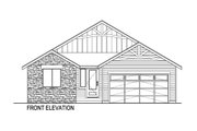 Ranch Style House Plan - 3 Beds 2 Baths 1866 Sq/Ft Plan #569-70 