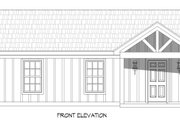 Ranch Style House Plan - 3 Beds 2 Baths 1200 Sq/Ft Plan #932-570 
