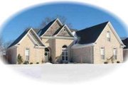 European Style House Plan - 3 Beds 2 Baths 2119 Sq/Ft Plan #81-1536 