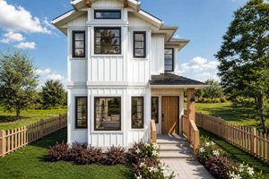 Home Plan - Exterior - Front Elevation for Farmhouse House Plan #1101-72 - 3 bed, 2.5 bath