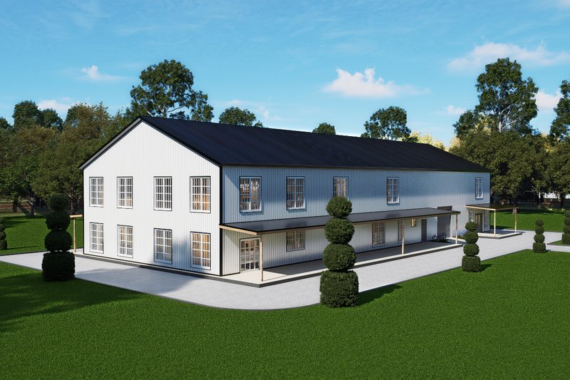 House Design - Exterior - Other Elevation 5 for Barndominium House Plan #1107-51 - 6 bed, 5.5 bath