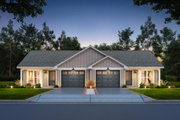 Traditional Style House Plan - 4 Beds 4 Baths 2196 Sq/Ft Plan #430-350 