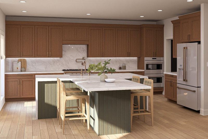 House Design - Interior - Kitchen 1 for Colonial House Plan #455-332 - 4 bed, 3.5 bath