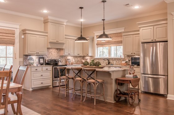 Interior - Kitchen for European House Plan #430-168 - 3 bed, 2 bath