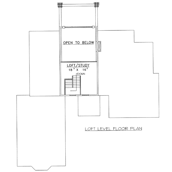 Architectural House Design - Traditional Floor Plan - Other Floor Plan #117-464