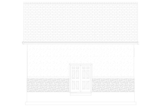 Exterior - Other Elevation 2 for Traditional House Plan #1060-163, 0 bath